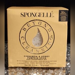 Spongelle Cinnamon & Honey Pumpkin Spice Duo Fragrance 2 Pc Set